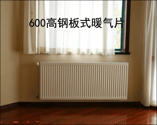 600高鋼制板式散熱器