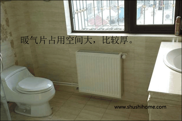 衛生間暖氣片安裝效果圖