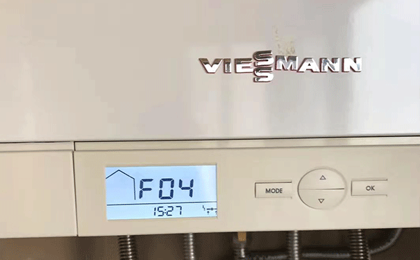 菲斯曼壁掛爐F04故障維修