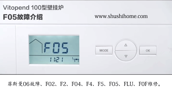 菲斯曼F05故障維修